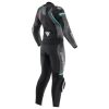 Dainese FULMINEA 2PCS dámská sportovní kombinéza antracitová/bílá vel.40